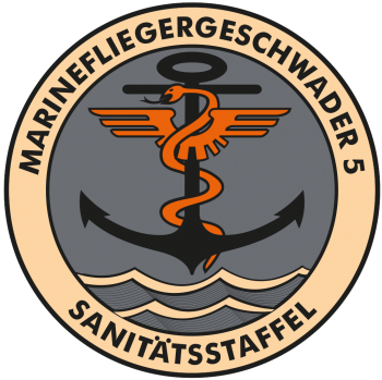 Coat of arms (crest) of the Medical Squadron, Naval Air Wing 5, German Navy