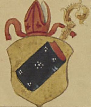 Arms (crest) of Nicolaus Bucher