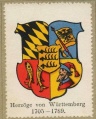 Wappen von Herzoge von Württemberg 1705-1789