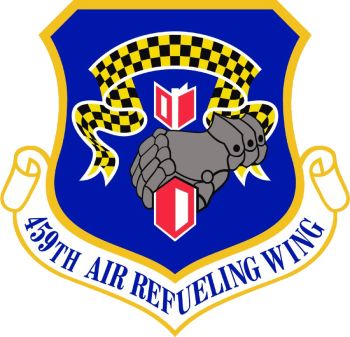Coat of arms (crest) of the 459th Air Refueling Wing, US Air Force