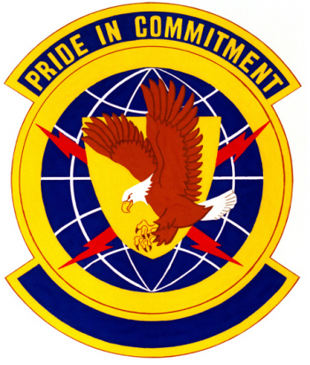 Coat of arms (crest) of the 54th Aerial Port Squadron, US Air Force