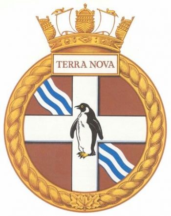 Coat of arms (crest) of the HMCS Terra Nova, Royal Canadian Navy