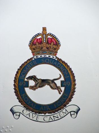Coat of arms (crest) of the No 49 Squadron, Royal Air Force