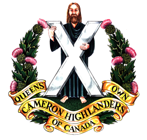The Queen's Own Cameron Highlanders of Canada, Canadian Army.png