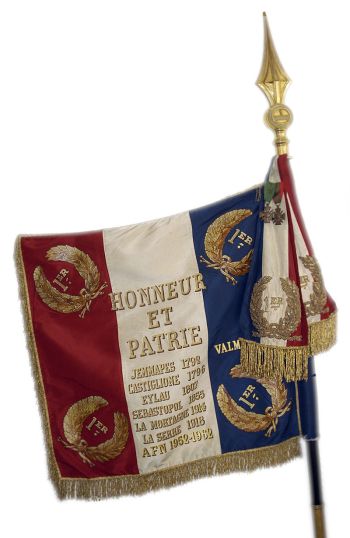 Coat of arms (crest) of 1st Parachute Hussars Regiment, French Army