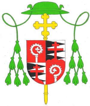 Arms (crest) of Johannes Leo von Mergel