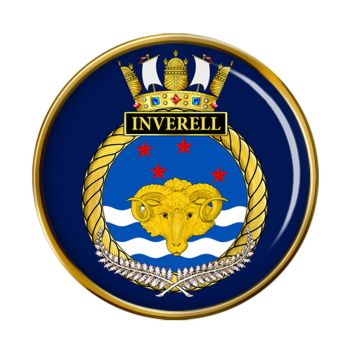 Coat of arms (crest) of the HMNZS Inverell, RNZN