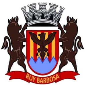 Brasão de Ruy Barbosa (Bahia)/Arms (crest) of Ruy Barbosa (Bahia)