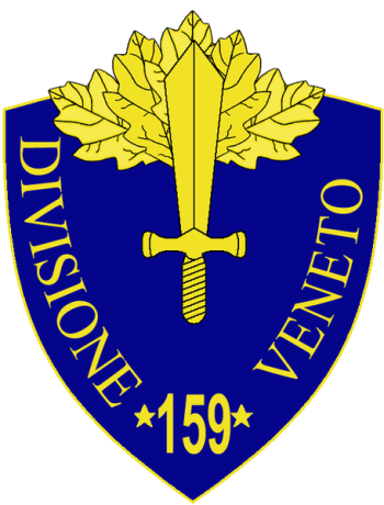Coat of arms (crest) of the 159th Infantry Division Veneto, Italian Army