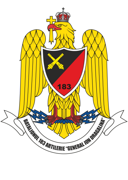File:183rd Artillery Battalion General Ion Dragalina, Romanian Army.png