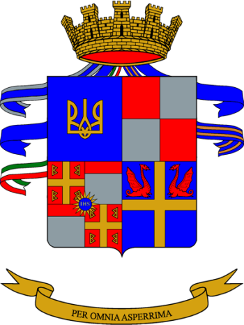 Coat of arms (crest) of the 2nd Engineer Regiment, Italian Army