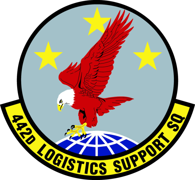 File:442nd Logistics Support Squadron (later Maintenance Operations Squadron), US Air Force.png