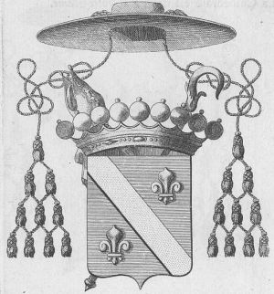 Arms (crest) of Charles de la Cropte de Chantérac
