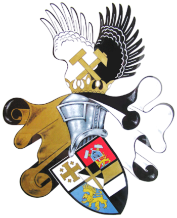 Wappen von Clausthaler Wingolf Catena/Arms (crest) of Clausthaler Wingolf Catena