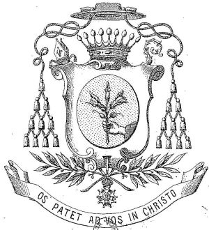 Arms (crest) of Nicolas-Edouard-François Gueullette