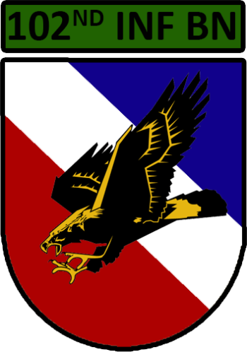 Coat of arms (crest) of the 102nd Infantry Battalion (Ready Reserve), Philippine Army