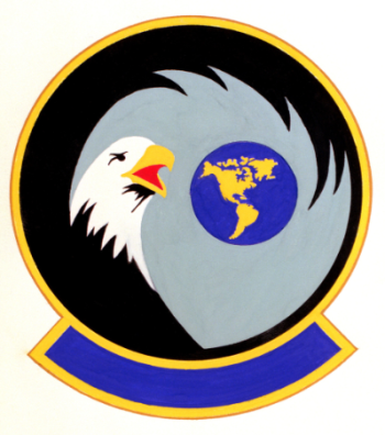 Coat of arms (crest) of the 552nd Operations Support Squadron, US Air Force