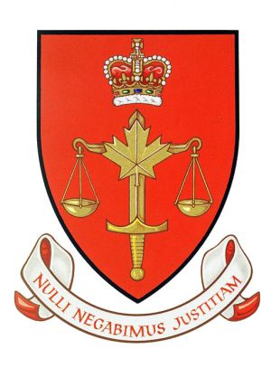Coat of arms (crest) of Court Martial Appeal Court of Canada