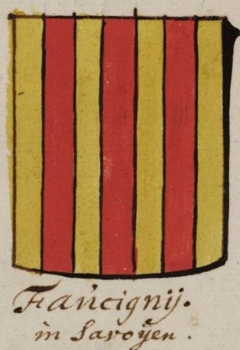 Coat of arms (crest) of Faucigny (region)
