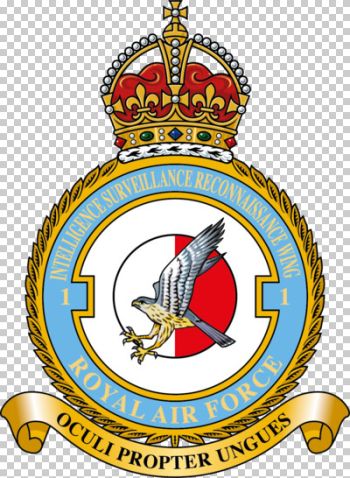 Coat of arms (crest) of No 1 Intelligence, Surveillance and Reconnaissance Wing, Royal Air Force