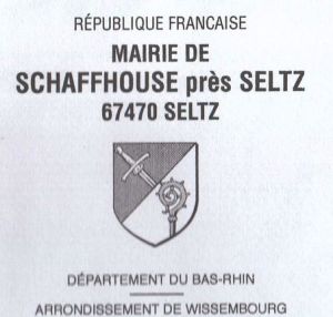 Blason de Schaffhouse-près-Seltz