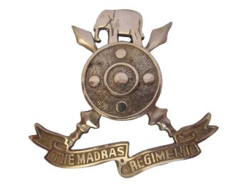 Arms of The Madras Regiment, Indian Army
