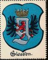 Wappen von Giessen/ Arms of Giessen