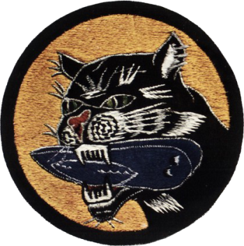 Coat of arms (crest) of the VS-23 Black Cats, US Navy