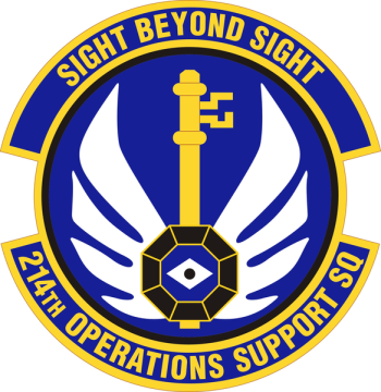 Coat of arms (crest) of the 214th Operations Support Squadron, Arizona Air National Guard