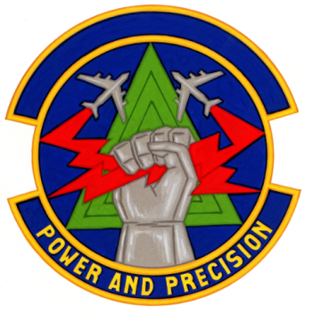 Coat of arms (crest) of the 438th Component Repair Squadron, US Air Force