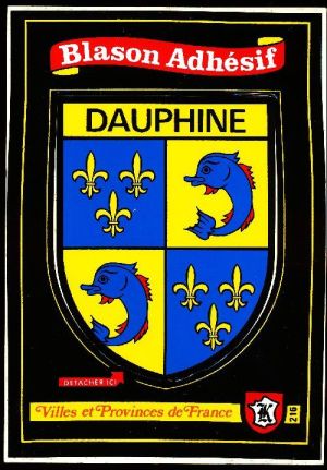 Dauphiné - Blason de Dauphiné / Armoiries - Coat of arms - crest of Dauphiné