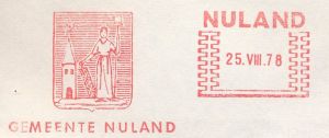 Wapen van Nuland/Coat of arms (crest) of Nuland