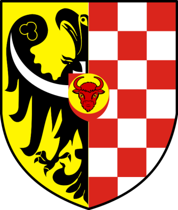 Arms (crest) of Wołów (county)