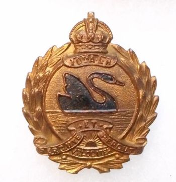 Coat of arms (crest) of the 10th Australian Light Horse Regiment (Western Australia Light Horse), Australia