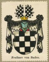 Wappen Freiherr von Baden
