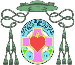 Arms (crest) of Franjo Komarica