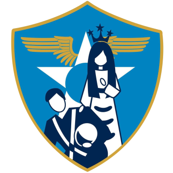 Coat of arms (crest) of the Guatemalan Air Force Hospital ''Nuestra Señora Virgen de Loreto''