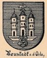 Wappen von Neustadt an der Orla/ Arms of Neustadt an der Orla