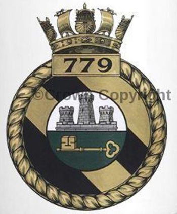 Coat of arms (crest) of the No 779 Squadron, FAA