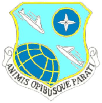 Coat of arms (crest) of the 1604th Air Base Group, US Air Force