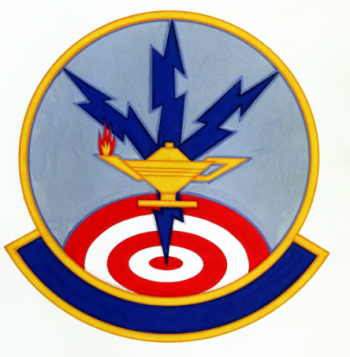 Coat of arms (crest) of the 544th Offensive Intelligence Squadron, US Air Force