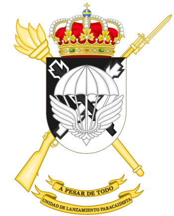 Coat of arms (crest) of the Air Drop Unit, Spanish Army
