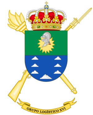 Logistics Group XVI, Spanish Army.png