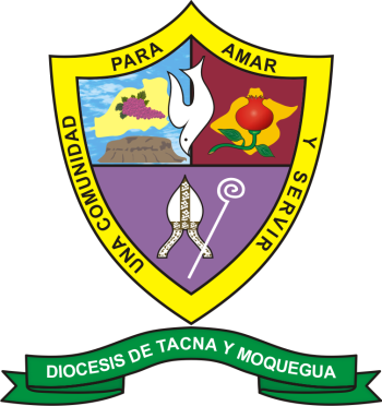 Arms (crest) of Diocese of Tacna y Moquegua