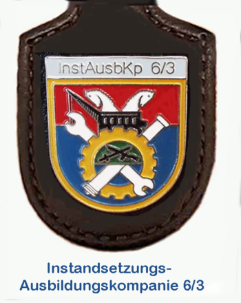 Coat of arms (crest) of the Maintenance Training Company 6-3, German Army