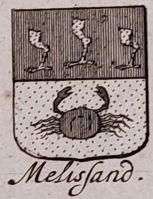 Wapen van Melissant/Arms (crest) of Melissant