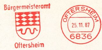 Wappen von Oftersheim