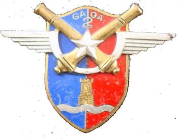 Coat of arms (crest) of the 2nd Artillery Observation Aviation Group, French Army