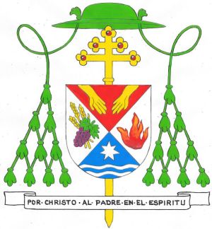 Arms (crest) of Edmundo Ponziano Valenzuela Mellid