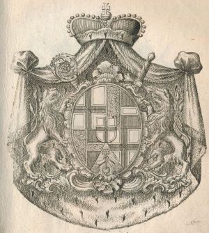 Arms (crest) of Franz Konrad Kasimir Ignaz von Rodt
